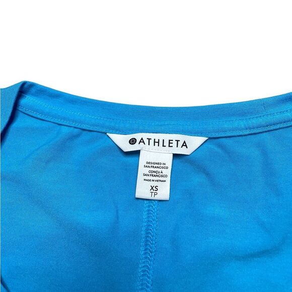 Athleta Stratus II Tee Blue Size XS - Picture 4 of 4